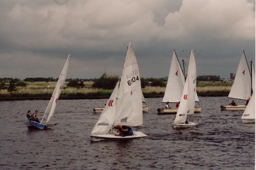 De lasers bij Langweer in 2003